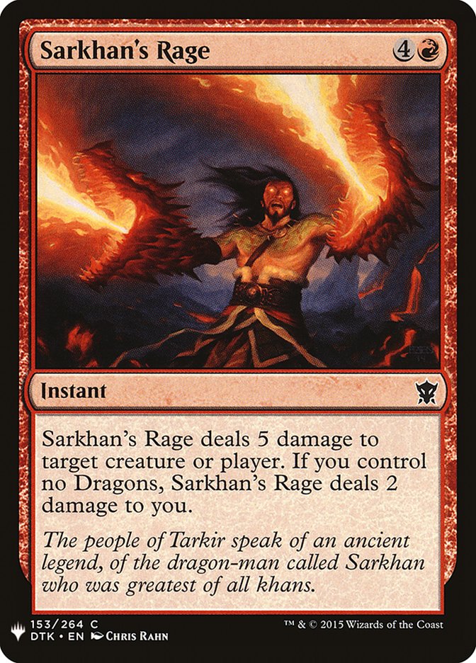 Sarkhan's Rage [Mystery Booster] | Eastridge Sports Cards & Games