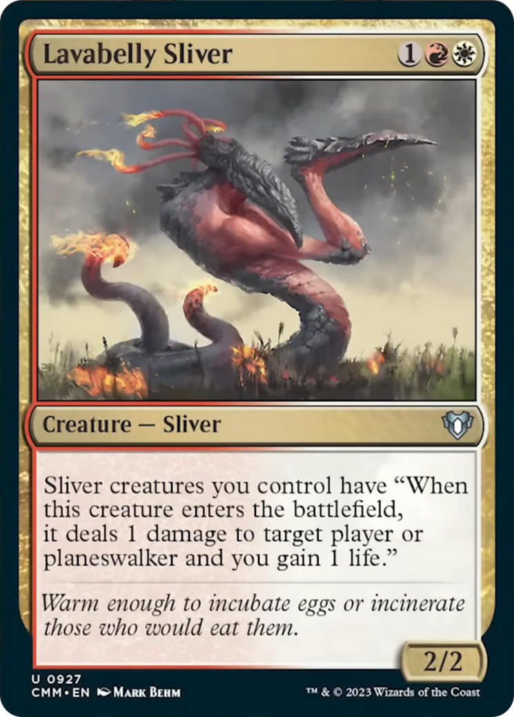 Lavabelly Sliver [Commander Masters] | Eastridge Sports Cards & Games
