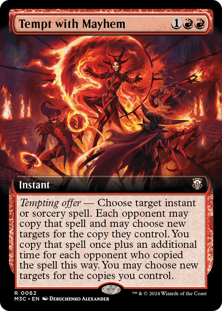 Tempt with Mayhem (Extended Art) [Modern Horizons 3 Commander] | Eastridge Sports Cards & Games