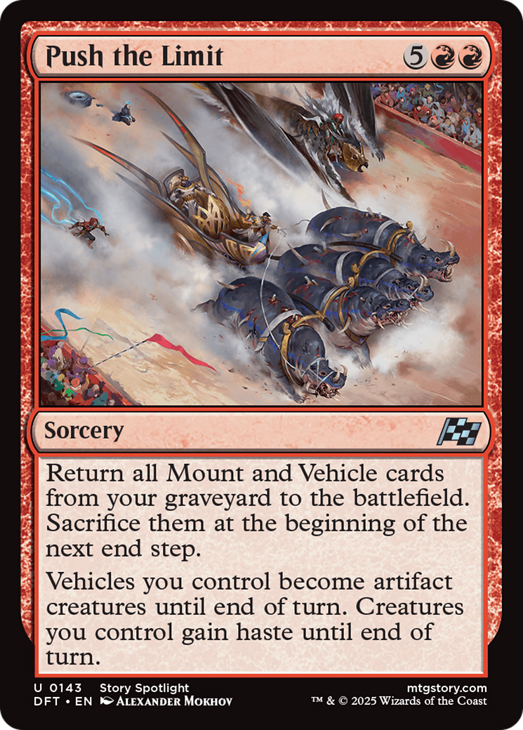 Push the Limit [Aetherdrift] | Eastridge Sports Cards & Games