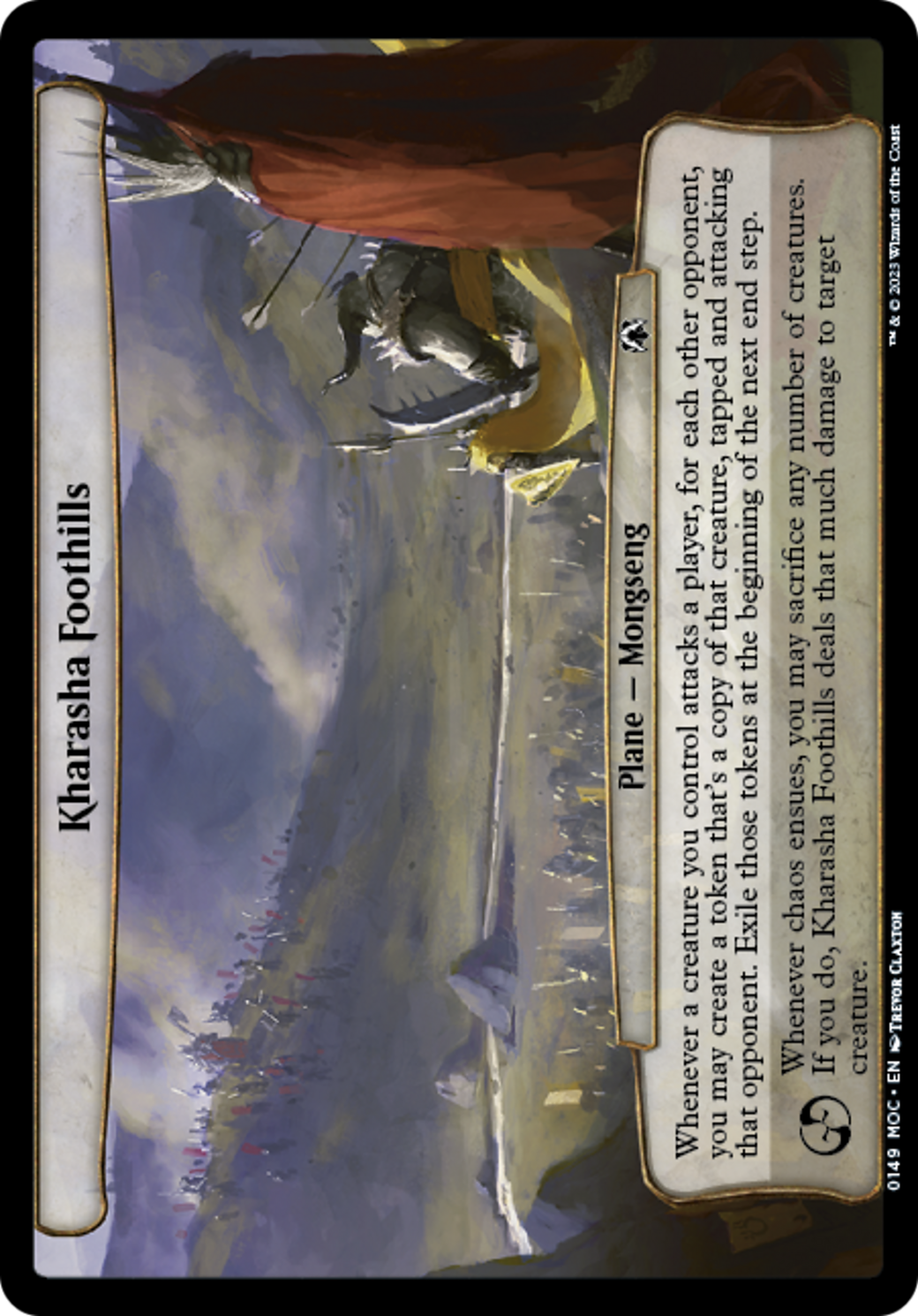 Kharasha Foothills [March of the Machine Commander] | Eastridge Sports Cards & Games