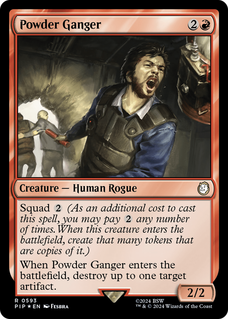 Powder Ganger (Surge Foil) [Fallout] | Eastridge Sports Cards & Games