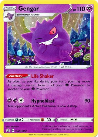Gengar (SWSH052) [Sword & Shield: Black Star Promos] | Eastridge Sports Cards & Games