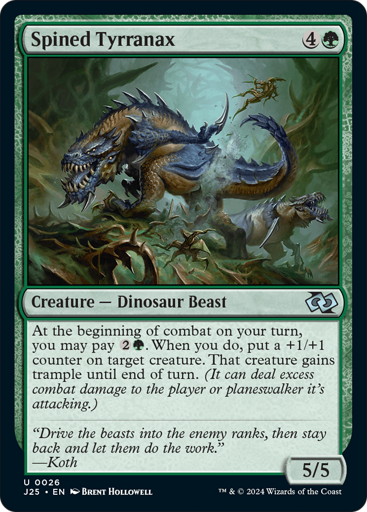 Spined Tyrranax [Foundations Jumpstart] | Eastridge Sports Cards & Games