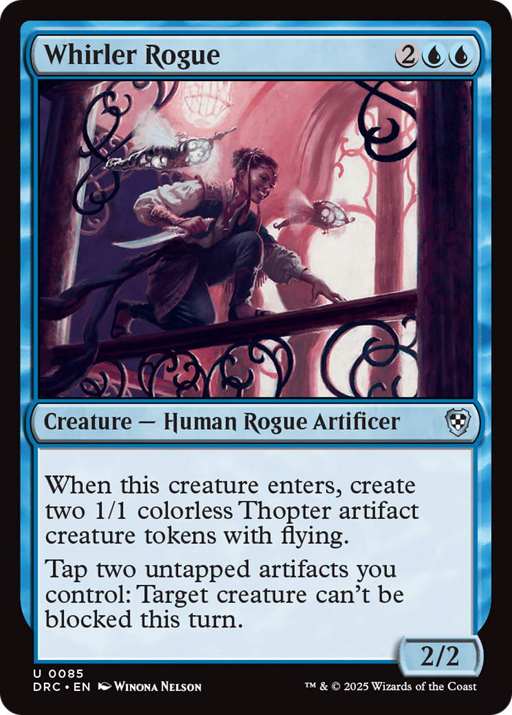 Whirler Rogue [Aetherdrift Commander] | Eastridge Sports Cards & Games