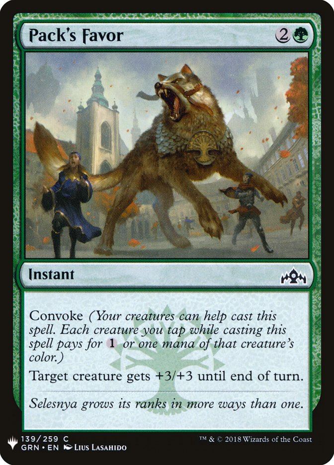 Pack's Favor [Mystery Booster] | Eastridge Sports Cards & Games