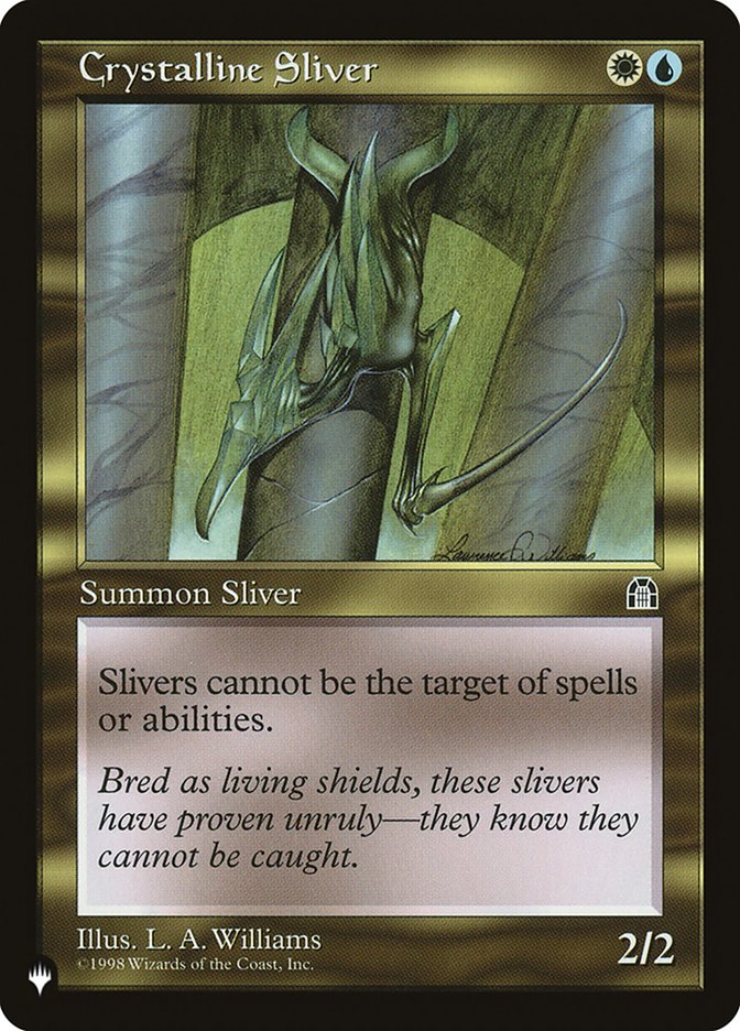 Crystalline Sliver [The List] | Eastridge Sports Cards & Games