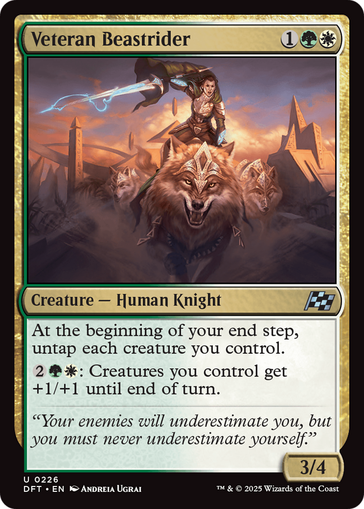 Veteran Beastrider [Aetherdrift] | Eastridge Sports Cards & Games