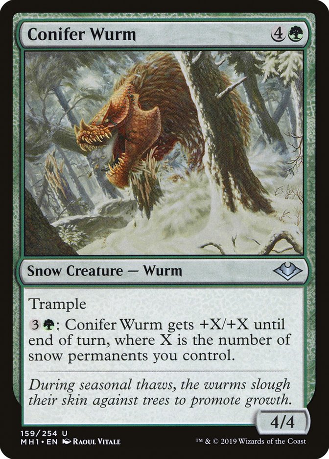 Conifer Wurm [Modern Horizons] | Eastridge Sports Cards & Games