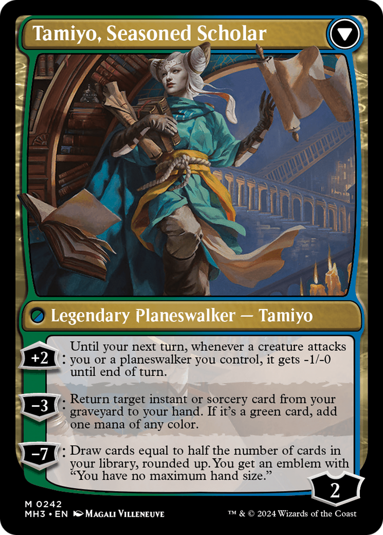 Tamiyo, Inquisitive Student // Tamiyo, Seasoned Scholar [Modern Horizons 3] | Eastridge Sports Cards & Games