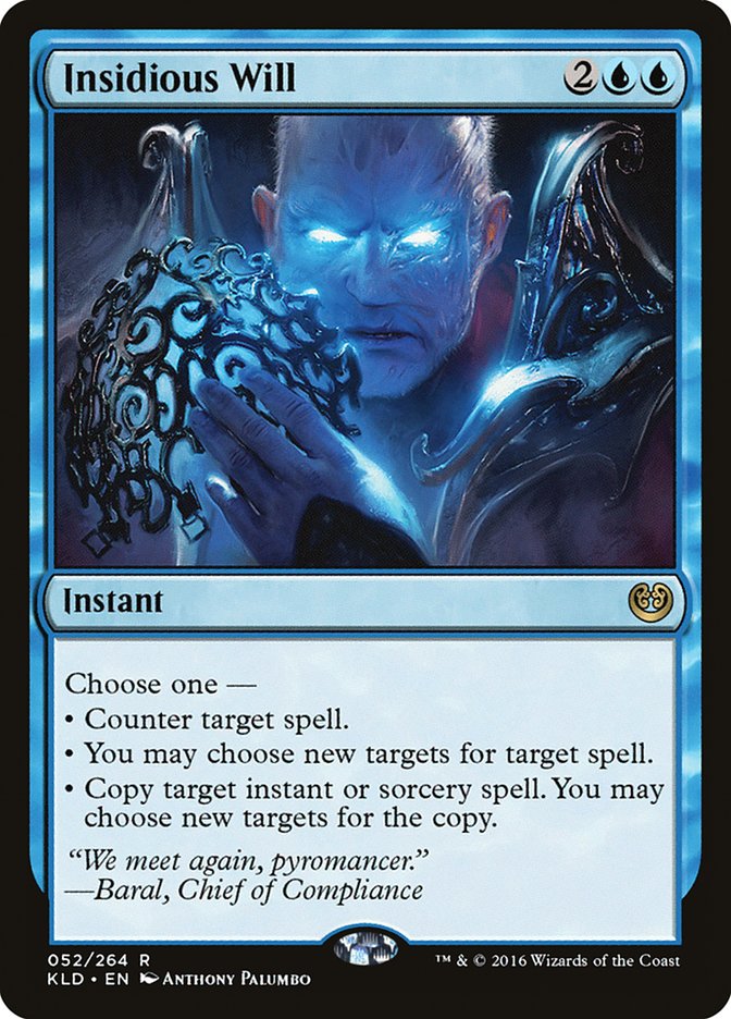 Insidious Will [Kaladesh] | Eastridge Sports Cards & Games