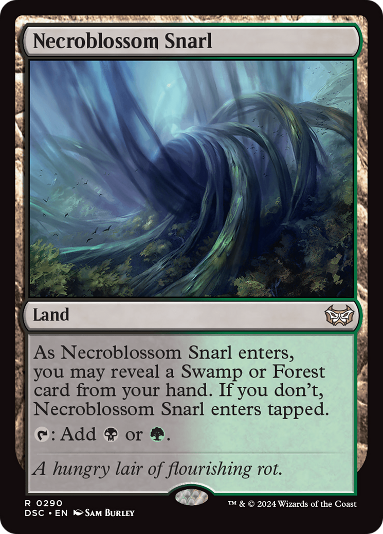 Necroblossom Snarl [Duskmourn: House of Horror Commander] | Eastridge Sports Cards & Games