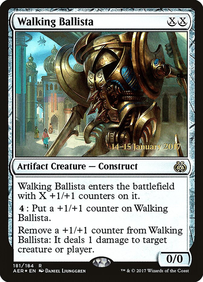 Walking Ballista [Aether Revolt Prerelease Promos] | Eastridge Sports Cards & Games