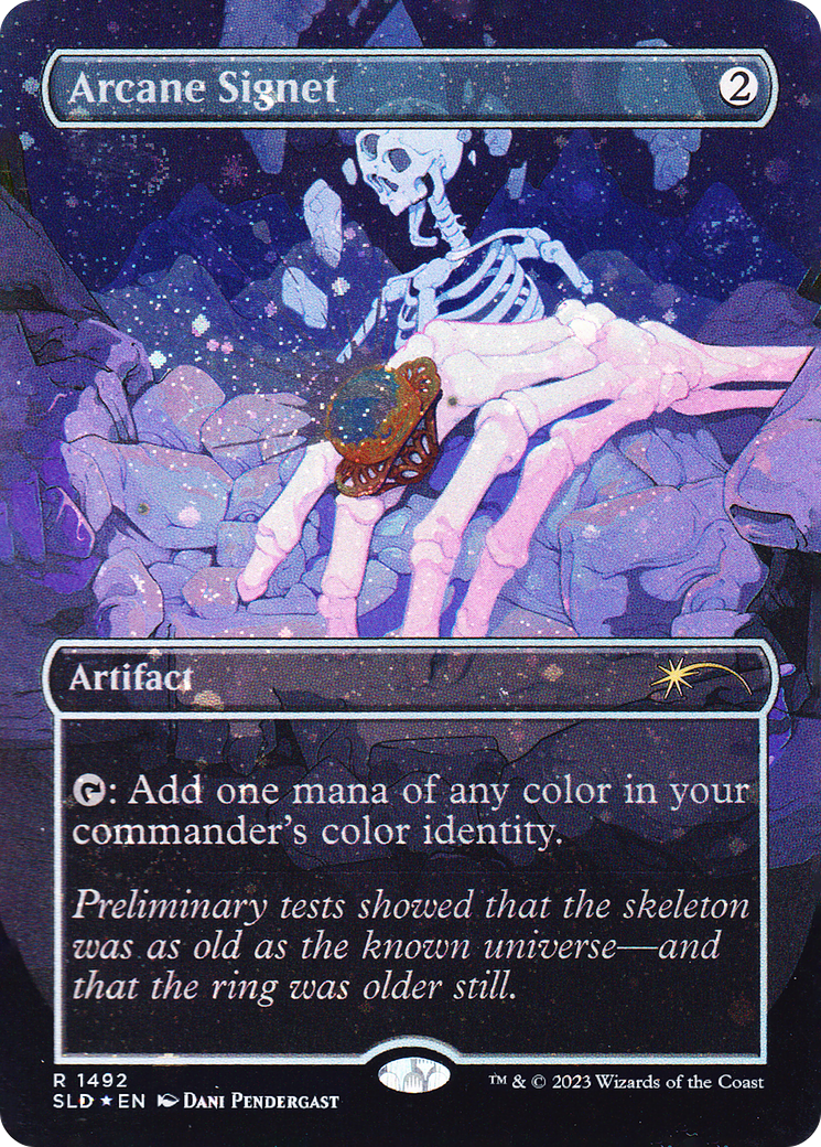Arcane Signet (1492) (Galaxy Foil) [Secret Lair Drop Series] | Eastridge Sports Cards & Games