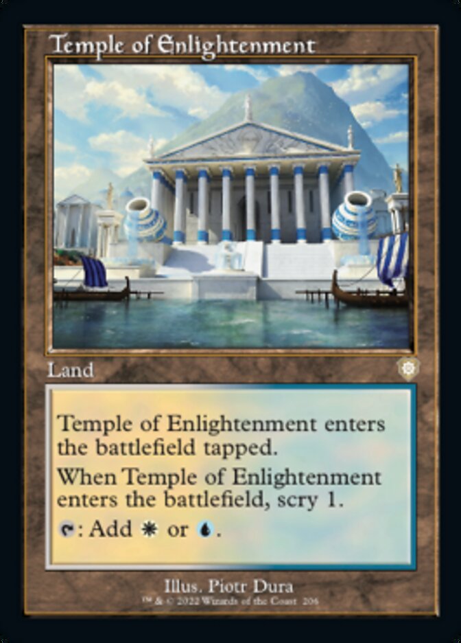 Temple of Enlightenment (Retro) [The Brothers' War Commander] | Eastridge Sports Cards & Games