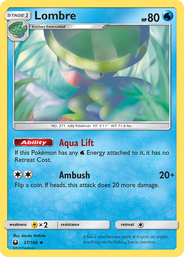 Lombre (37/168) [Sun & Moon: Celestial Storm] | Eastridge Sports Cards & Games