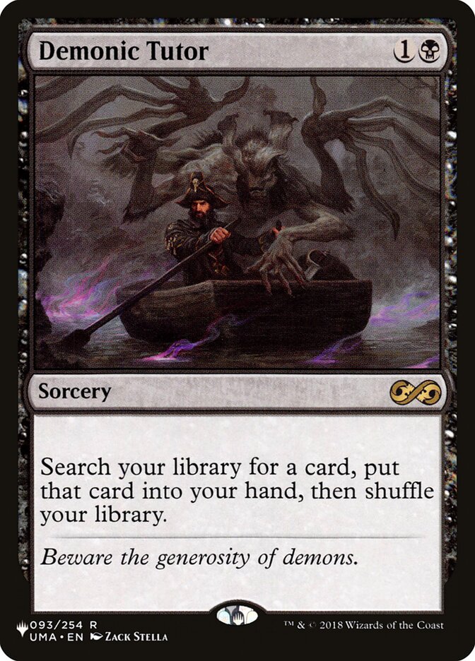 Demonic Tutor [The List] | Eastridge Sports Cards & Games