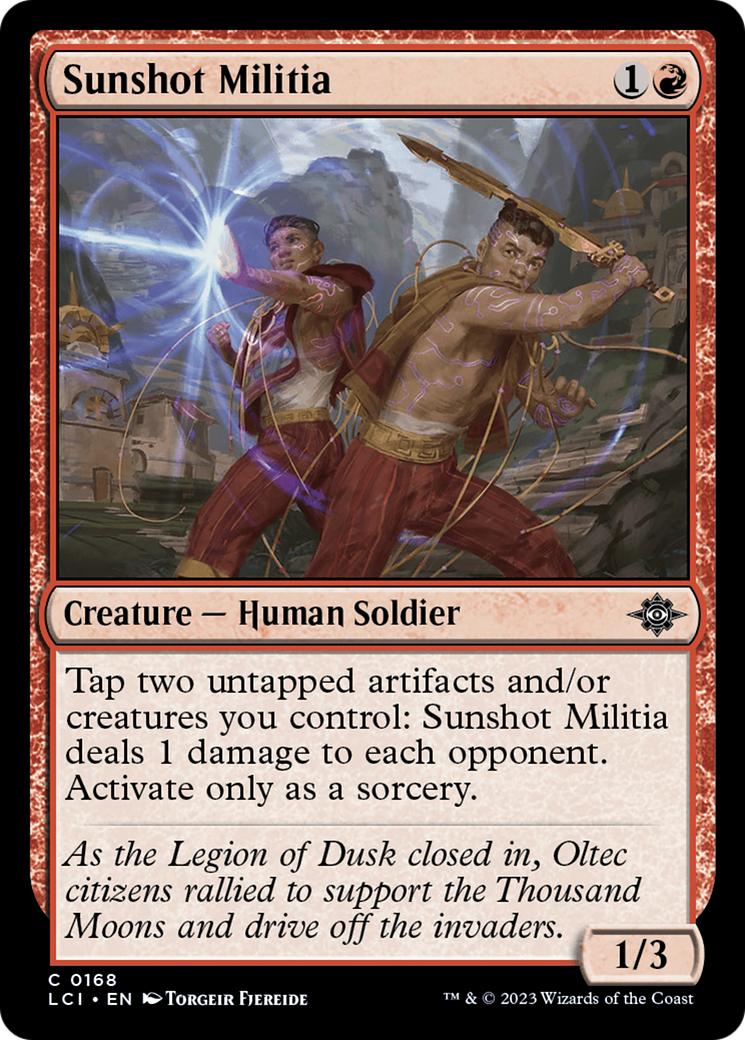 Sunshot Militia [The Lost Caverns of Ixalan] | Eastridge Sports Cards & Games