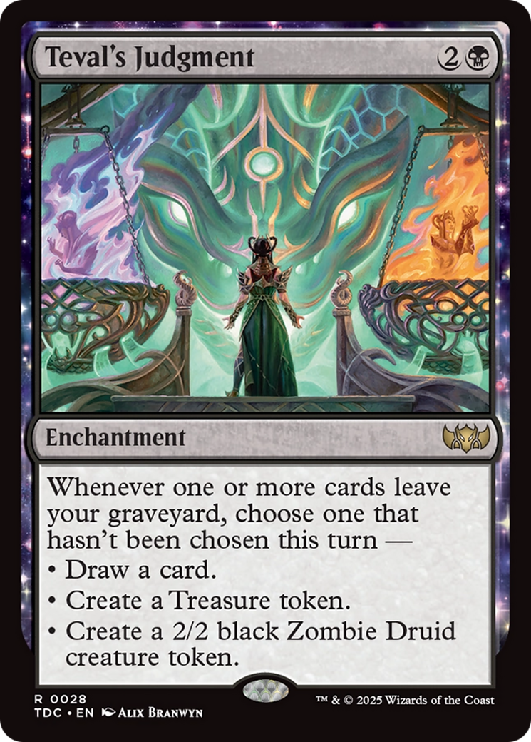 Teval's Judgment [Tarkir: Dragonstorm Commander] | Eastridge Sports Cards & Games