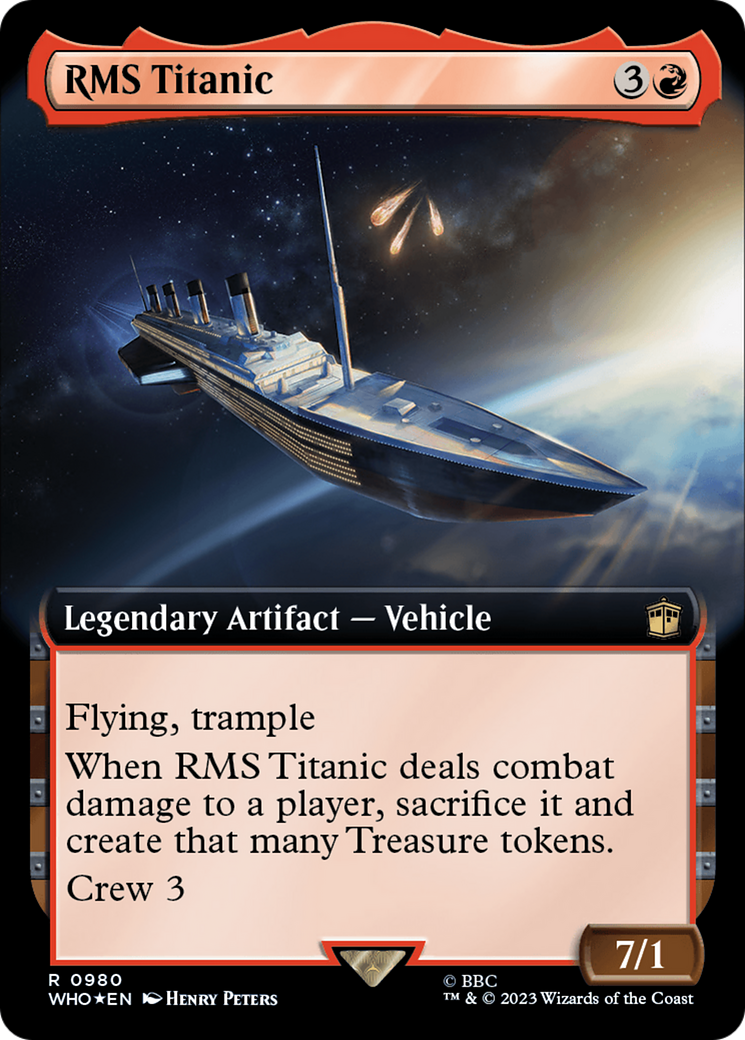 RMS Titanic (Extended Art) (Surge Foil) [Doctor Who] | Eastridge Sports Cards & Games