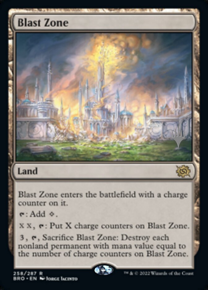 Blast Zone (Promo Pack) [The Brothers' War Promos] | Eastridge Sports Cards & Games