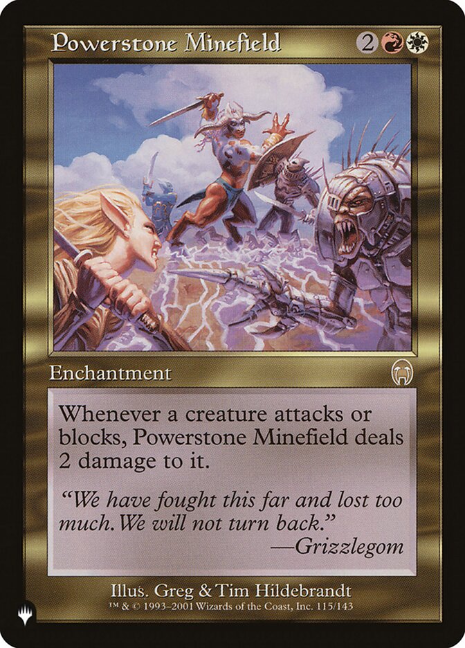 Powerstone Minefield [The List] | Eastridge Sports Cards & Games