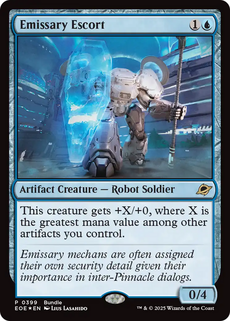 Emissary Escort [Edge of Eternities Prerelease Promos] | Eastridge Sports Cards & Games