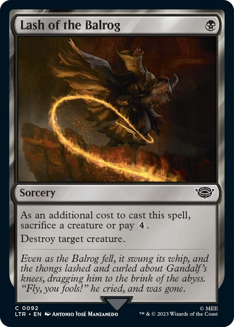 Lash of the Balrog [The Lord of the Rings: Tales of Middle-Earth] | Eastridge Sports Cards & Games