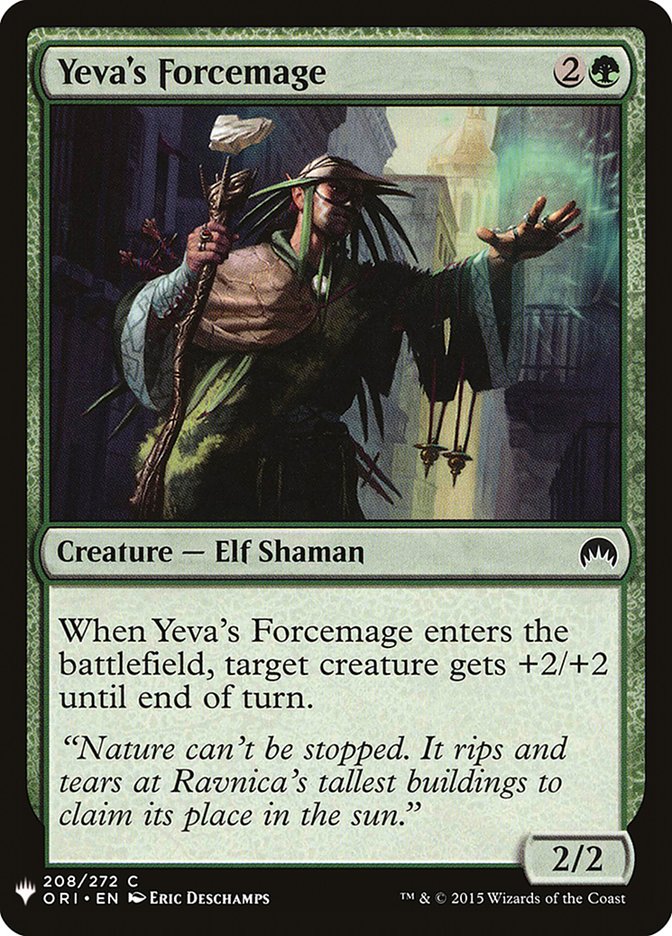 Yeva's Forcemage [Mystery Booster] | Eastridge Sports Cards & Games