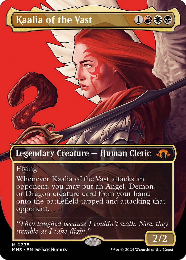 Kaalia of the Vast (Borderless) (0375) [Modern Horizons 3] | Eastridge Sports Cards & Games