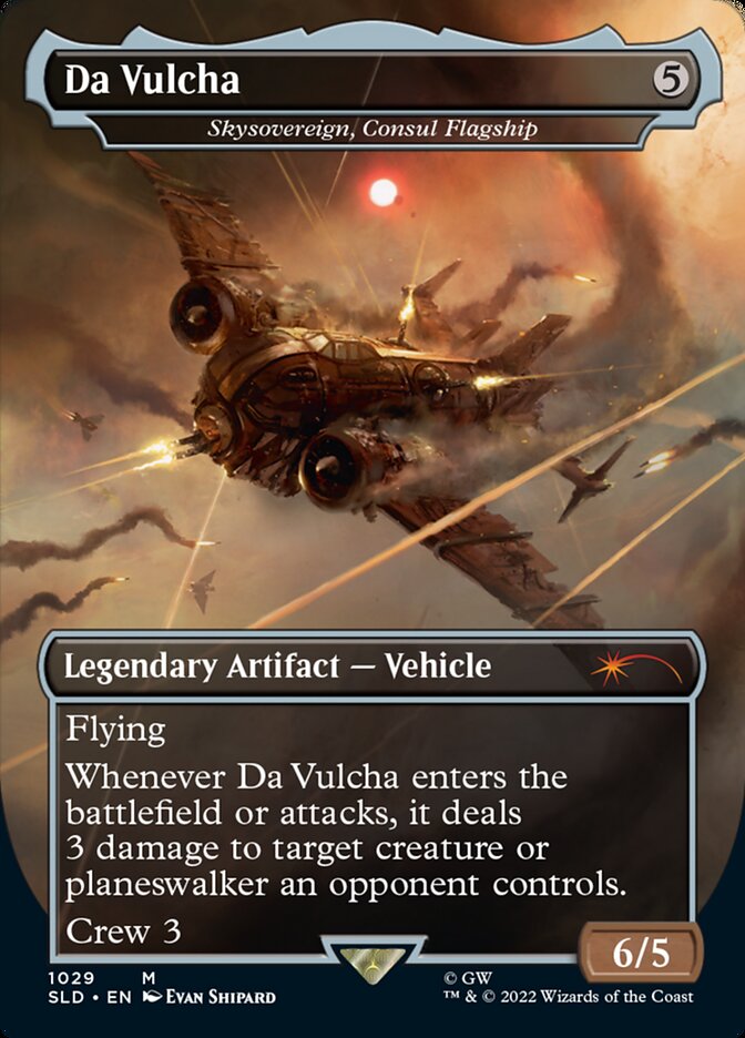 Da Vulcha - Skysovereign, Consul Flagship (Borderless) [Secret Lair Drop Series] | Eastridge Sports Cards & Games