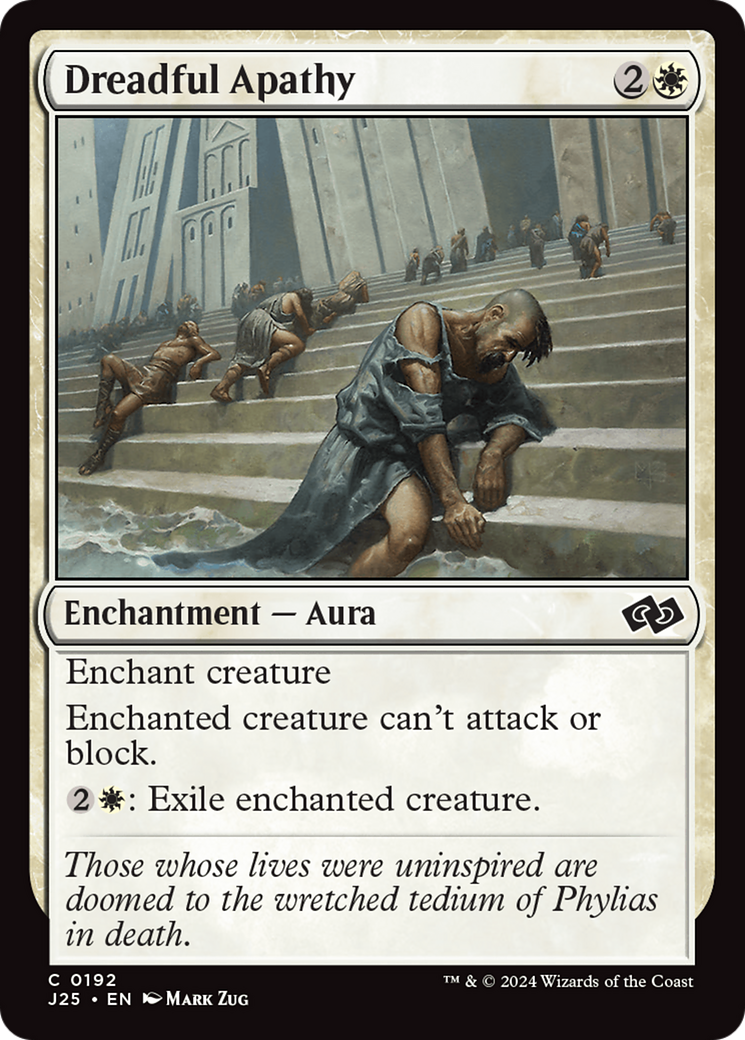 Dreadful Apathy [Foundations Jumpstart] | Eastridge Sports Cards & Games