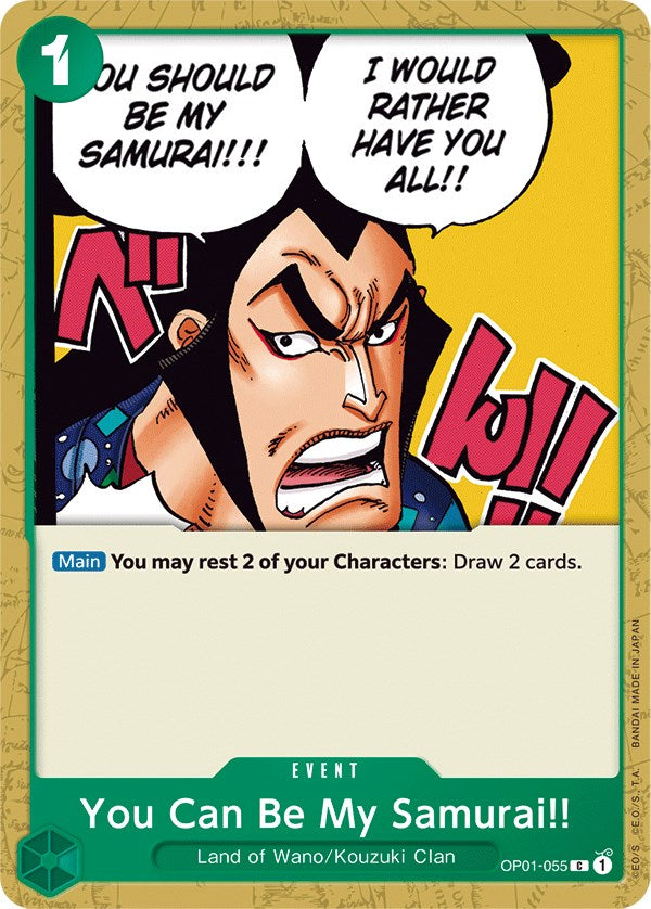 You Can Be My Samurai!! [Romance Dawn] | Eastridge Sports Cards & Games