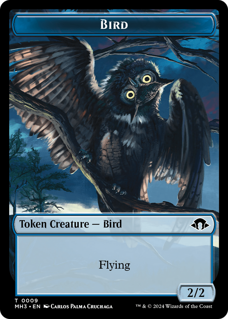 Servo // Bird Double-Sided Token [Modern Horizons 3 Tokens] | Eastridge Sports Cards & Games