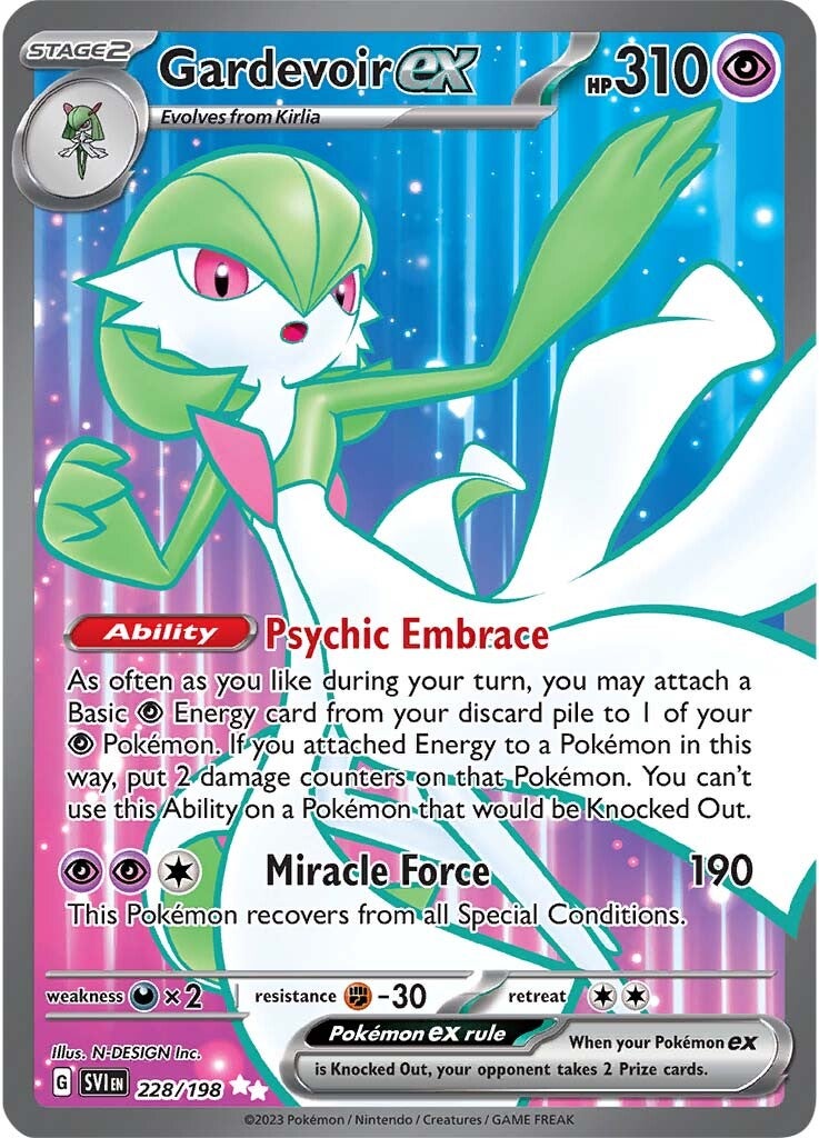 Gardevoir ex (228/198) [Scarlet & Violet: Base Set] | Eastridge Sports Cards & Games