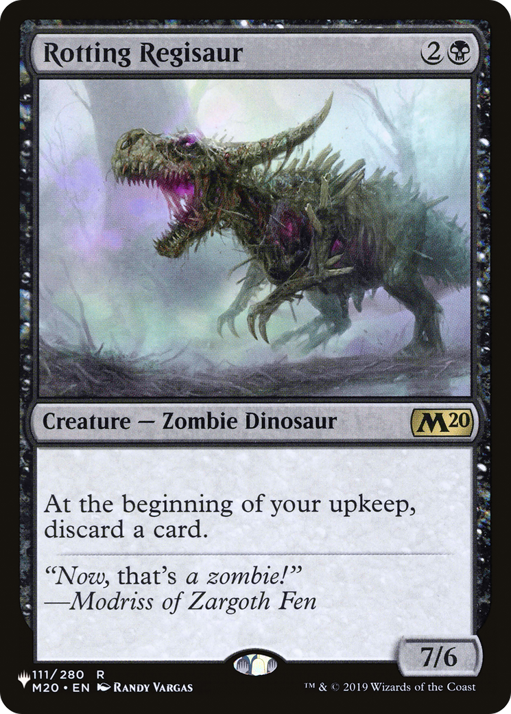 Rotting Regisaur [The List] | Eastridge Sports Cards & Games