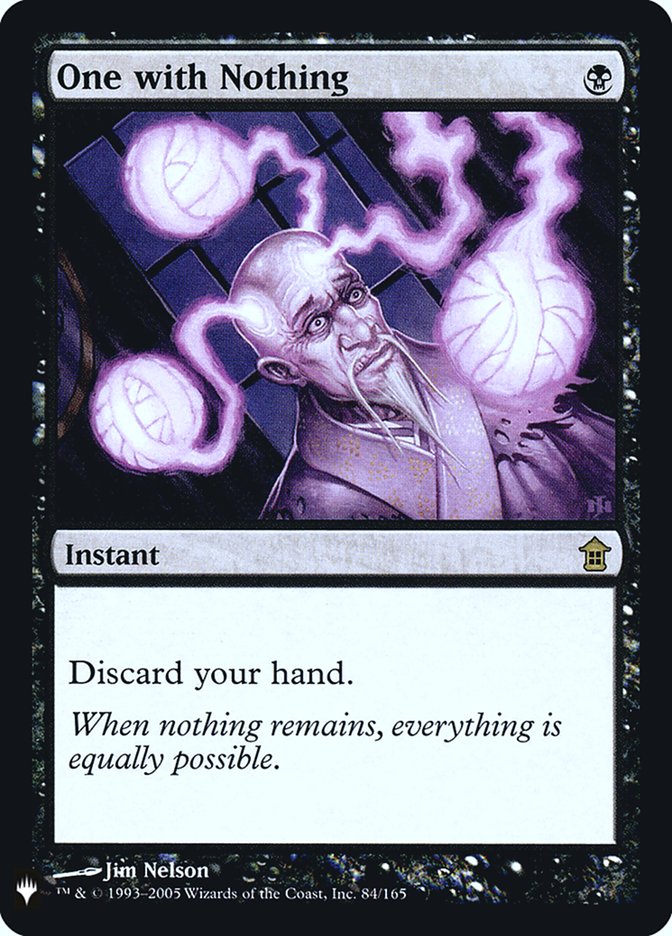 One with Nothing [Mystery Booster] | Eastridge Sports Cards & Games