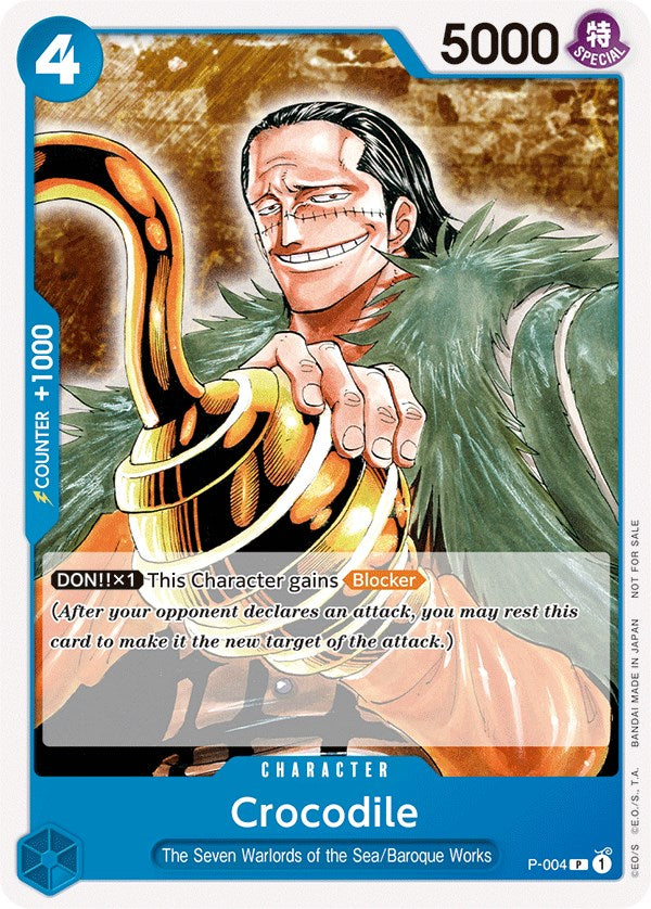 Crocodile (Promotion Pack 2022) [One Piece Promotion Cards] | Eastridge Sports Cards & Games
