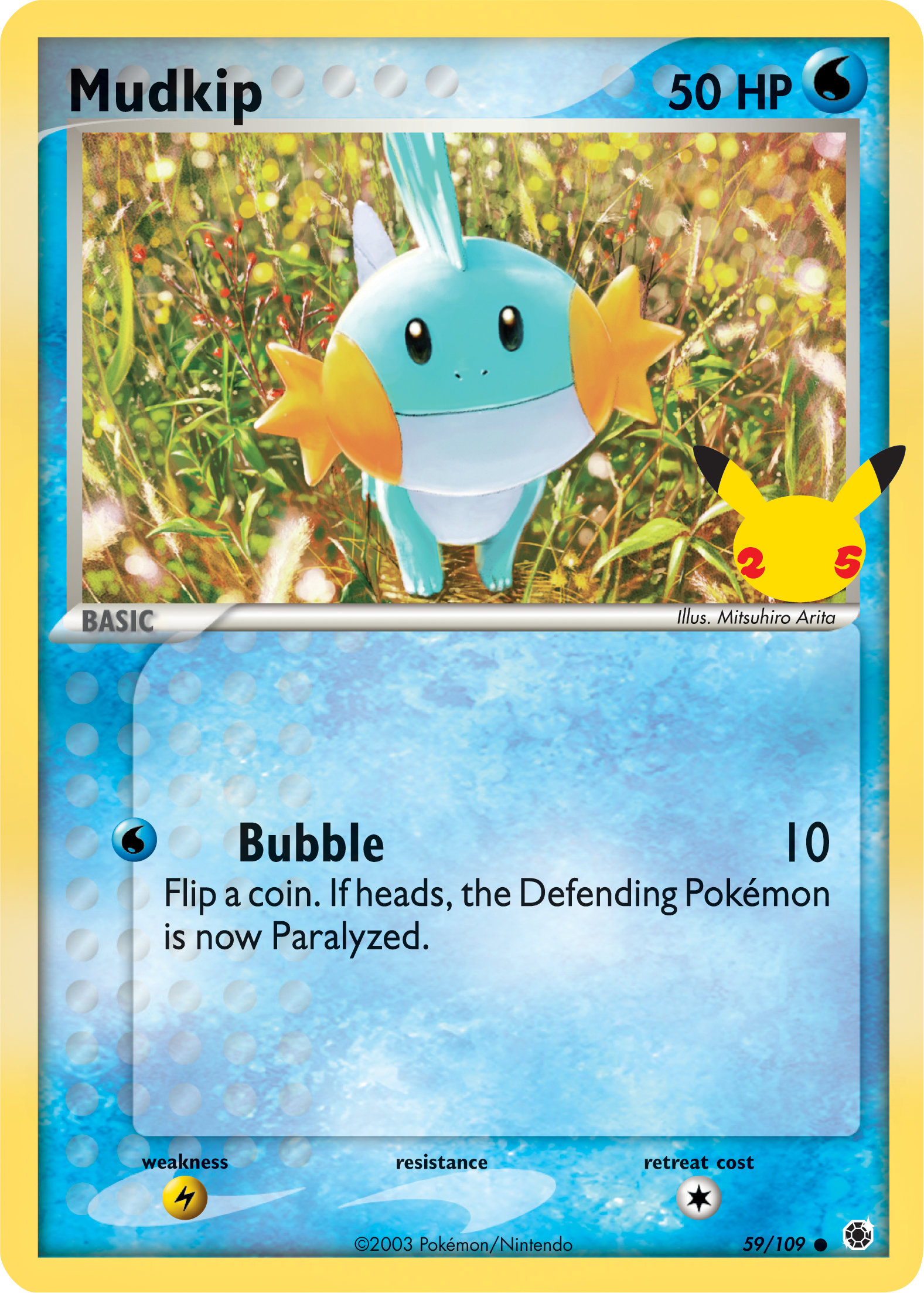 Mudkip (59/109) (Jumbo Card) [First Partner Pack] | Eastridge Sports Cards & Games