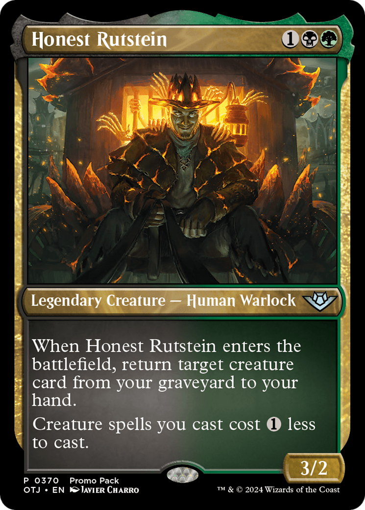 Honest Rutstein (Promo Pack) [Outlaws of Thunder Junction Promos] | Eastridge Sports Cards & Games