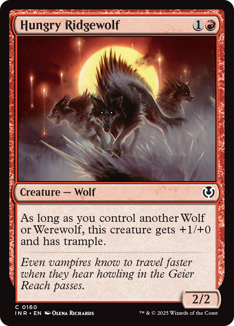 Hungry Ridgewolf [Innistrad Remastered] | Eastridge Sports Cards & Games