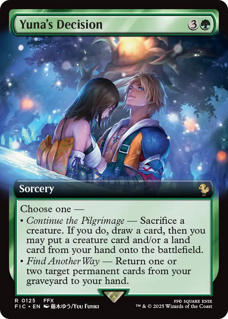 Yuna's Decision (Extended Art) [FINAL FANTASY Commander] | Eastridge Sports Cards & Games