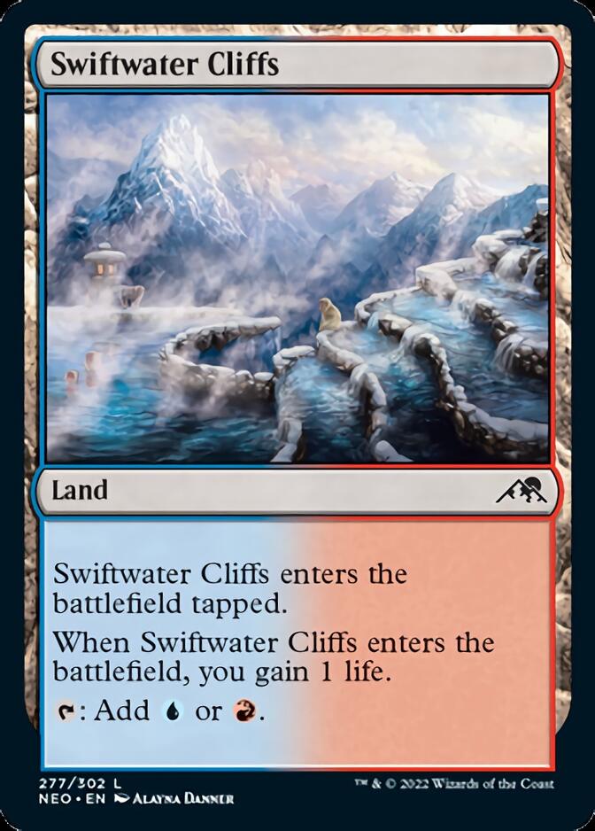 Swiftwater Cliffs [Kamigawa: Neon Dynasty] | Eastridge Sports Cards & Games