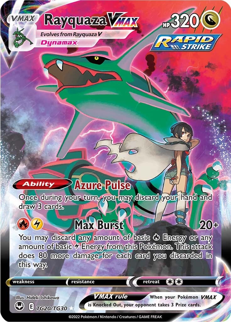 Rayquaza VMAX (TG20/TG30) [Sword & Shield: Silver Tempest] | Eastridge Sports Cards & Games