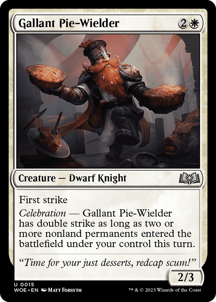 Gallant Pie-Wielder [Wilds of Eldraine] | Eastridge Sports Cards & Games