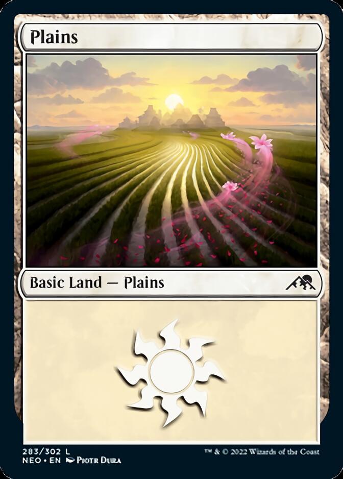 Plains (283) [Kamigawa: Neon Dynasty] | Eastridge Sports Cards & Games