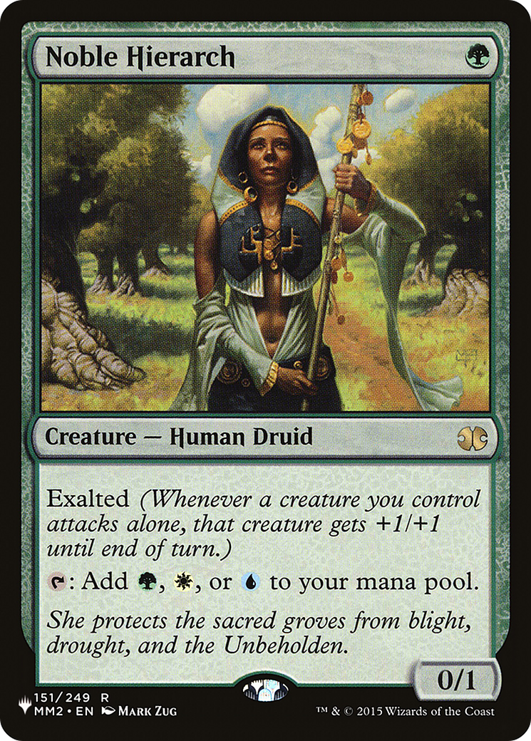 Noble Hierarch [The List] | Eastridge Sports Cards & Games