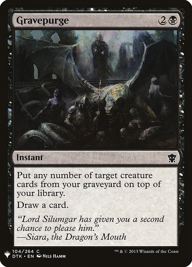 Gravepurge [Mystery Booster] | Eastridge Sports Cards & Games