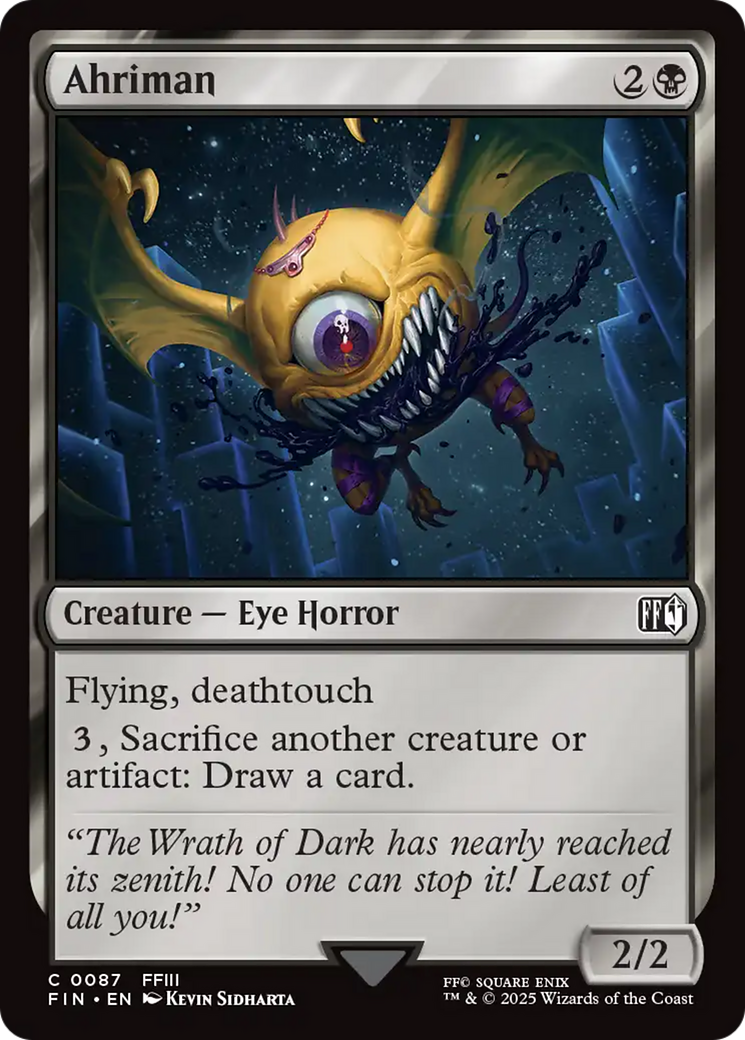 Ahriman [FINAL FANTASY] | Eastridge Sports Cards & Games
