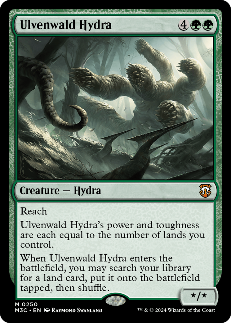 Ulvenwald Hydra (Ripple Foil) [Modern Horizons 3 Commander] | Eastridge Sports Cards & Games